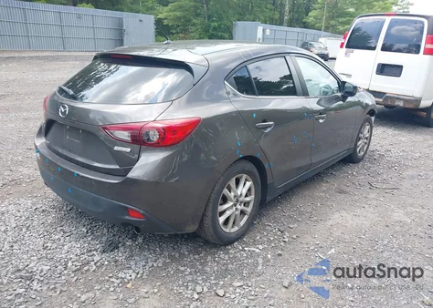 2014 Mazda Mazda3 I Touring z USA, uszkodzony, nr VIN JM1BM1L77E1155447